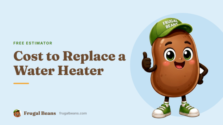 Water Heater Replacement Cost Estimator