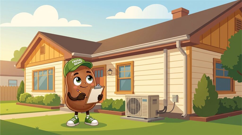 Bo checks the roof and air conditioner to plan his home maintenance budget